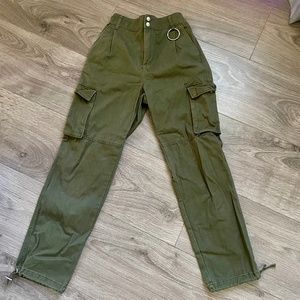Green Cargo pants